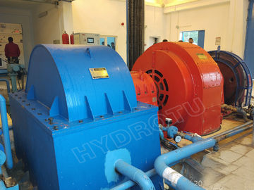 Turbina da turbina de Pelton hidro/água de Pelton com gerador síncrono
